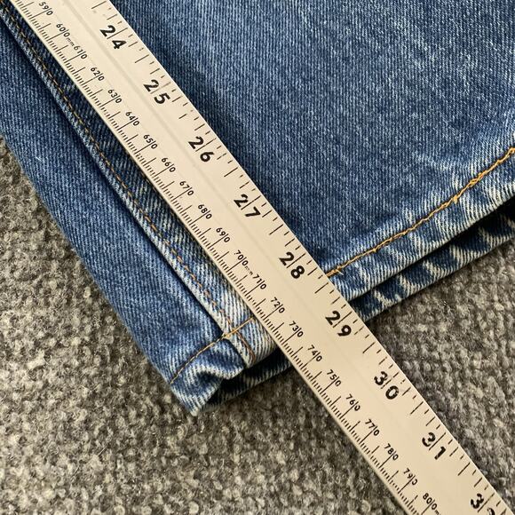 Vintage Levi's 506 Orange Tab Denim Jeans Made in USA Straight Mens Size 40x30 - Picture 10 of 16